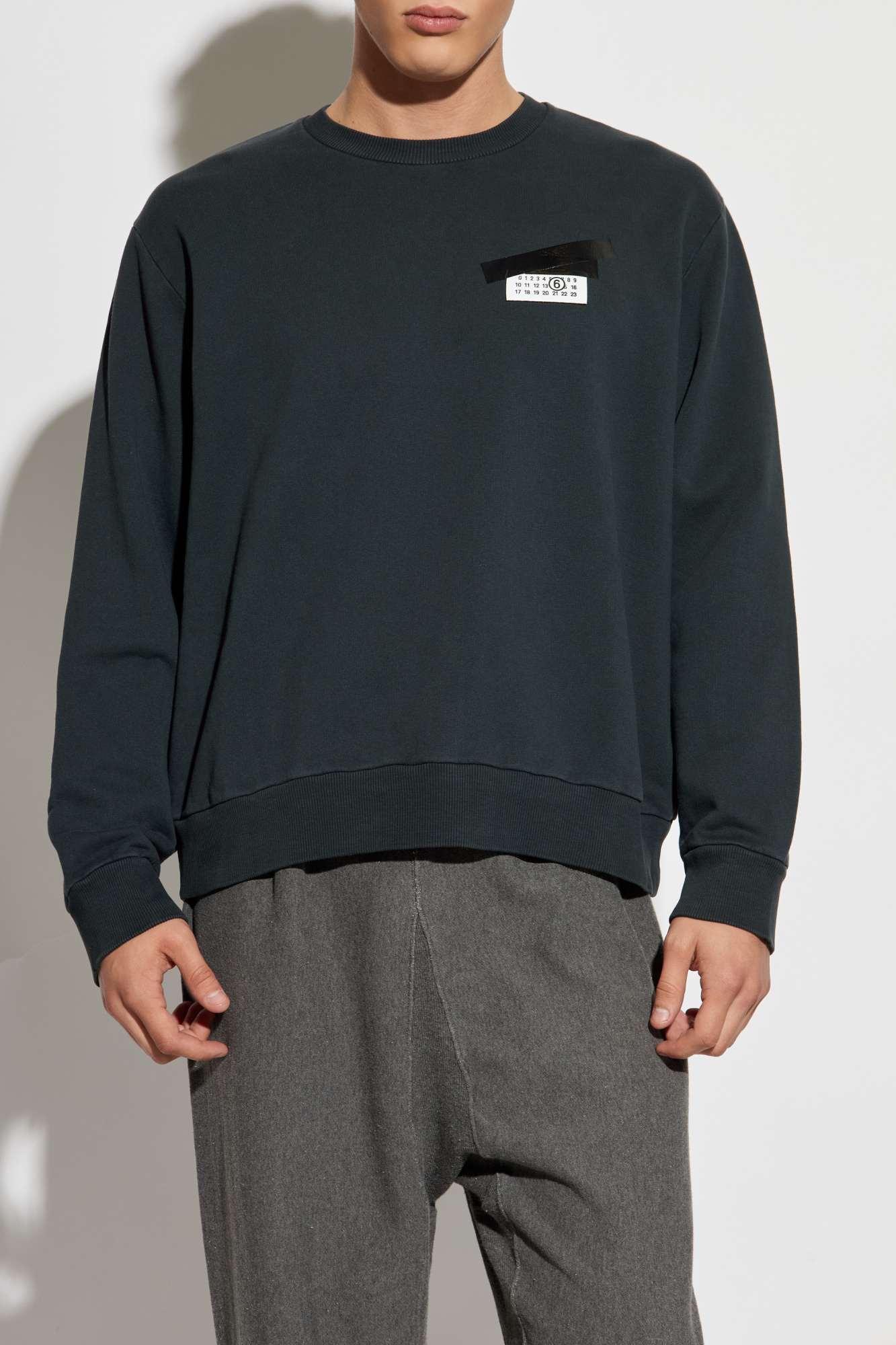 トップス MM6 MAISON MARGIELA SWEATSHIRT Supreme Men's MM6 Maison Margiela Zip Up Hooded Sweatshirt